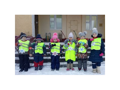 Акция \u0022Снежинка ПДД\u0022